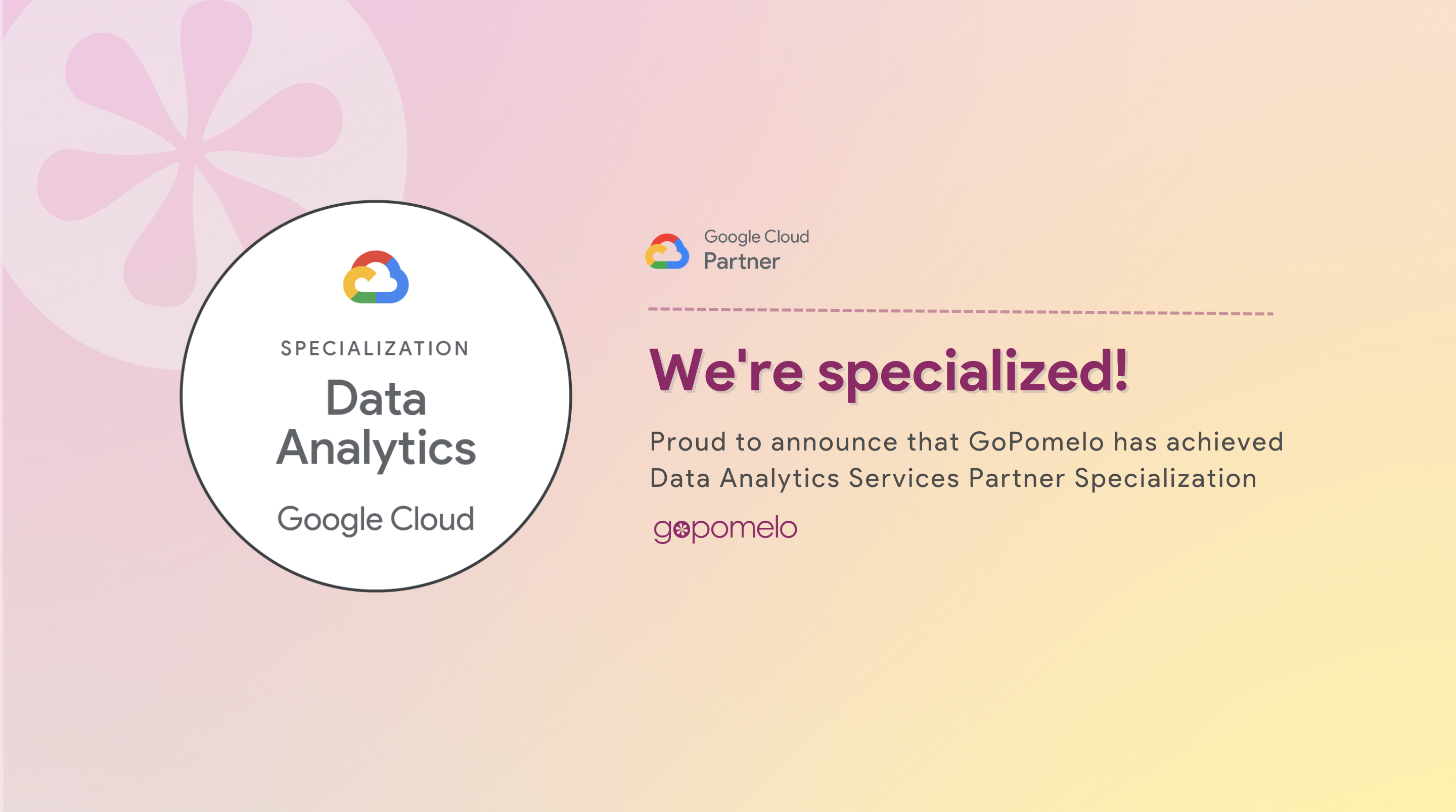 Data analytics banner