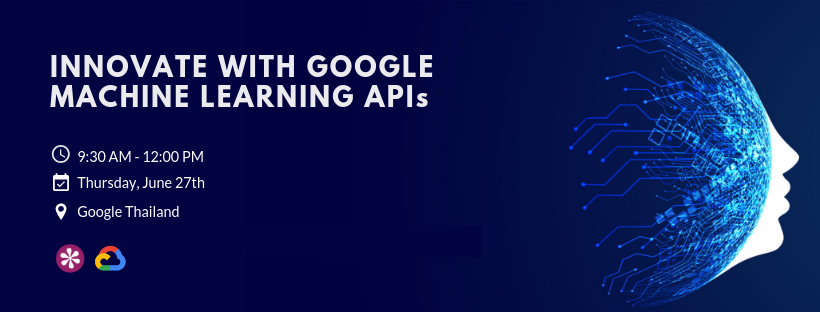 Innovate with Google Machine Learning APIs - Banner