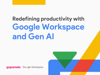 Redefining productivity with Google Workspace and Gen AI