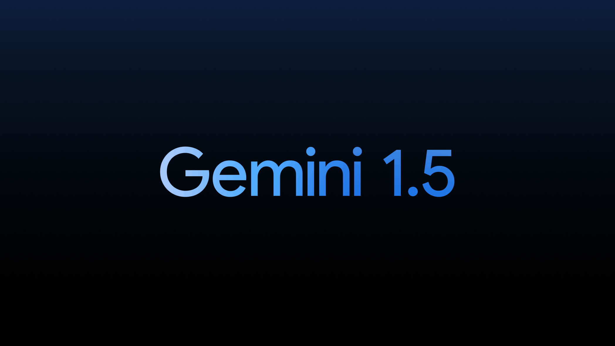 Google's next-generation model: Gemini 1.5